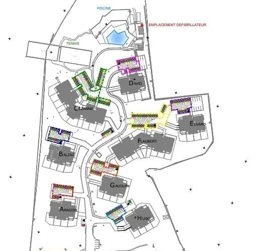 Domaine D'arca - Hugo 09 - 6 Pers - « Les Charmes » 公寓